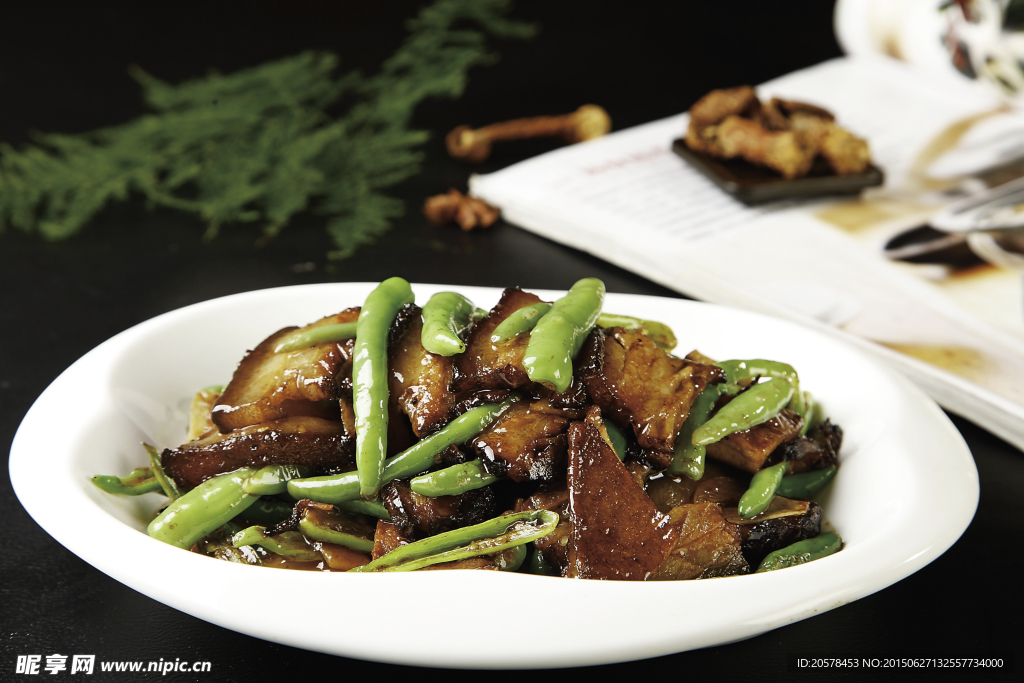 杭椒炒東坡肉