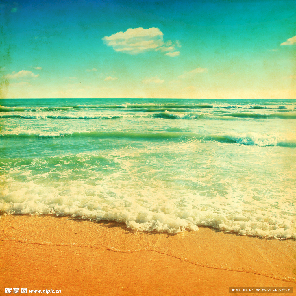海邊浪花