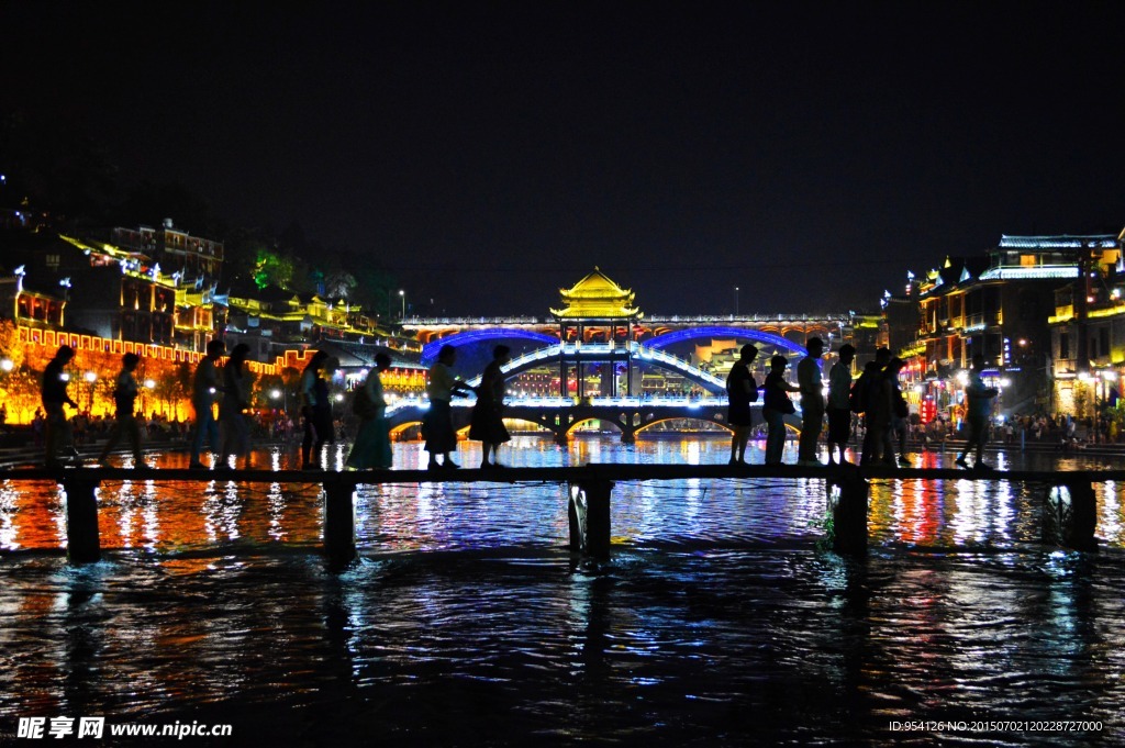 鳳凰古城夜景
