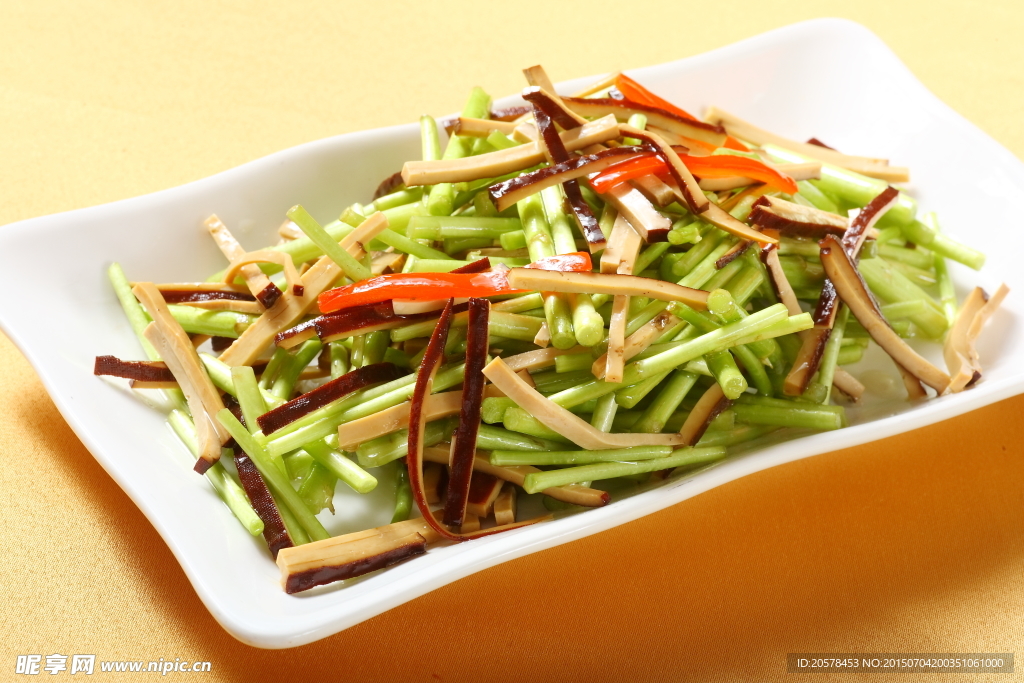蘆蒿炒香干
