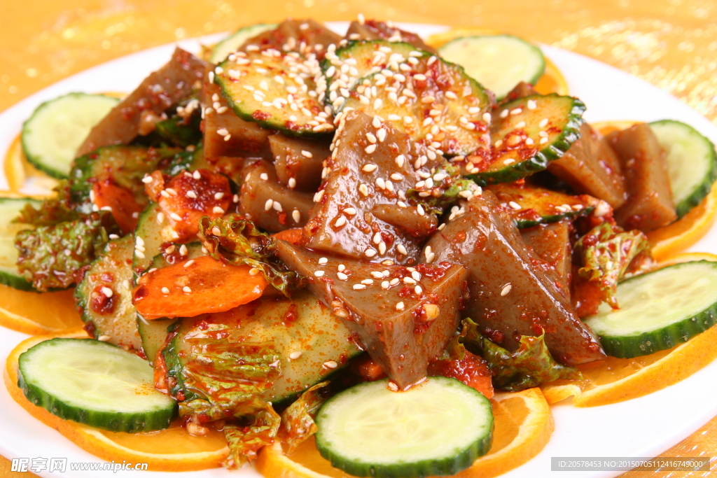 拌蕎麥凍子
