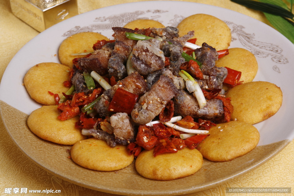 金餅香酥肉