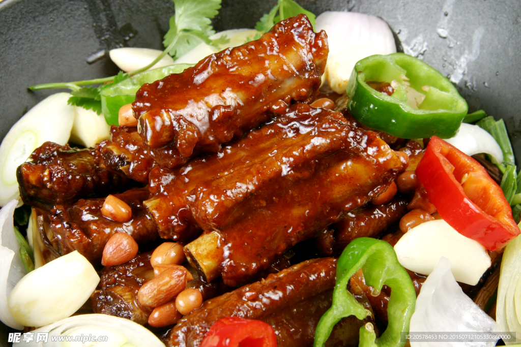 茶樹菇干鍋肉排