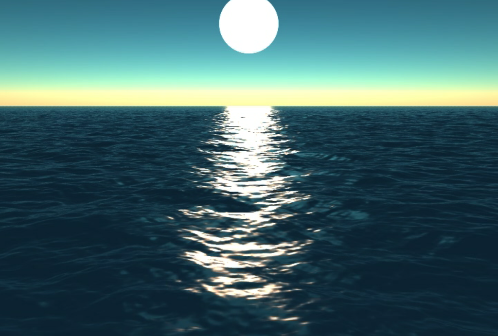 海水波紋