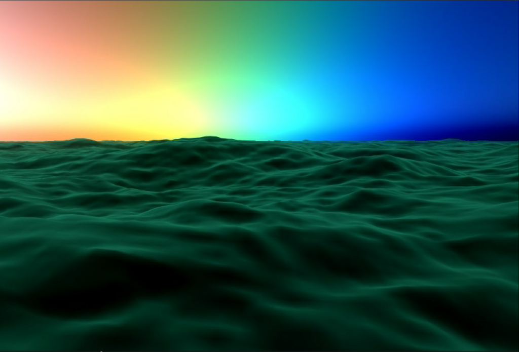 海水波紋