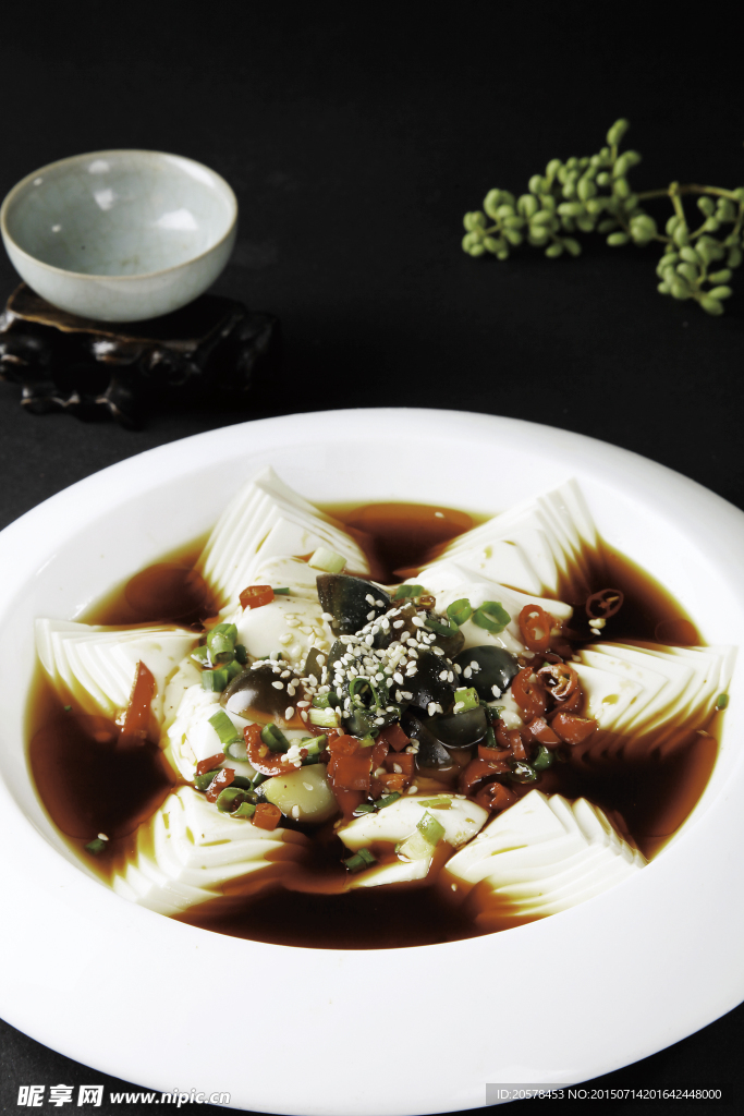 荷花豆腐