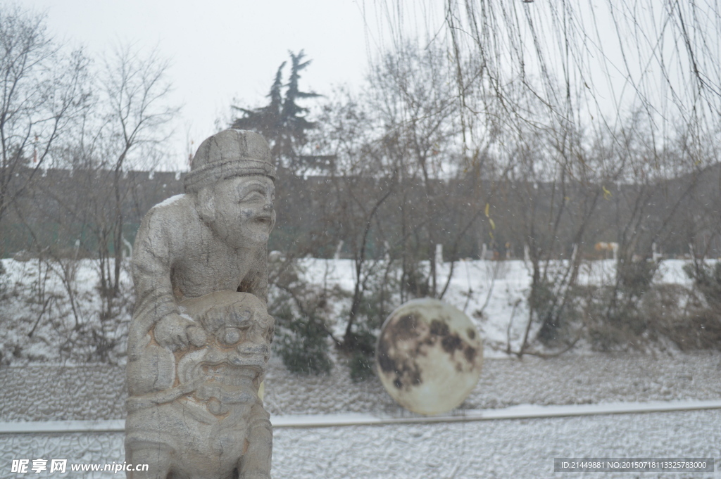 雪景 石雕