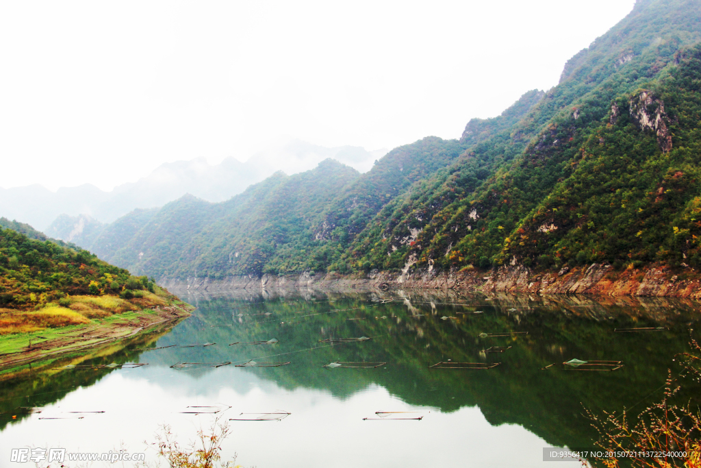 雨后 山水风景