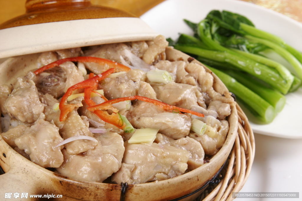 滑雞煲仔飯