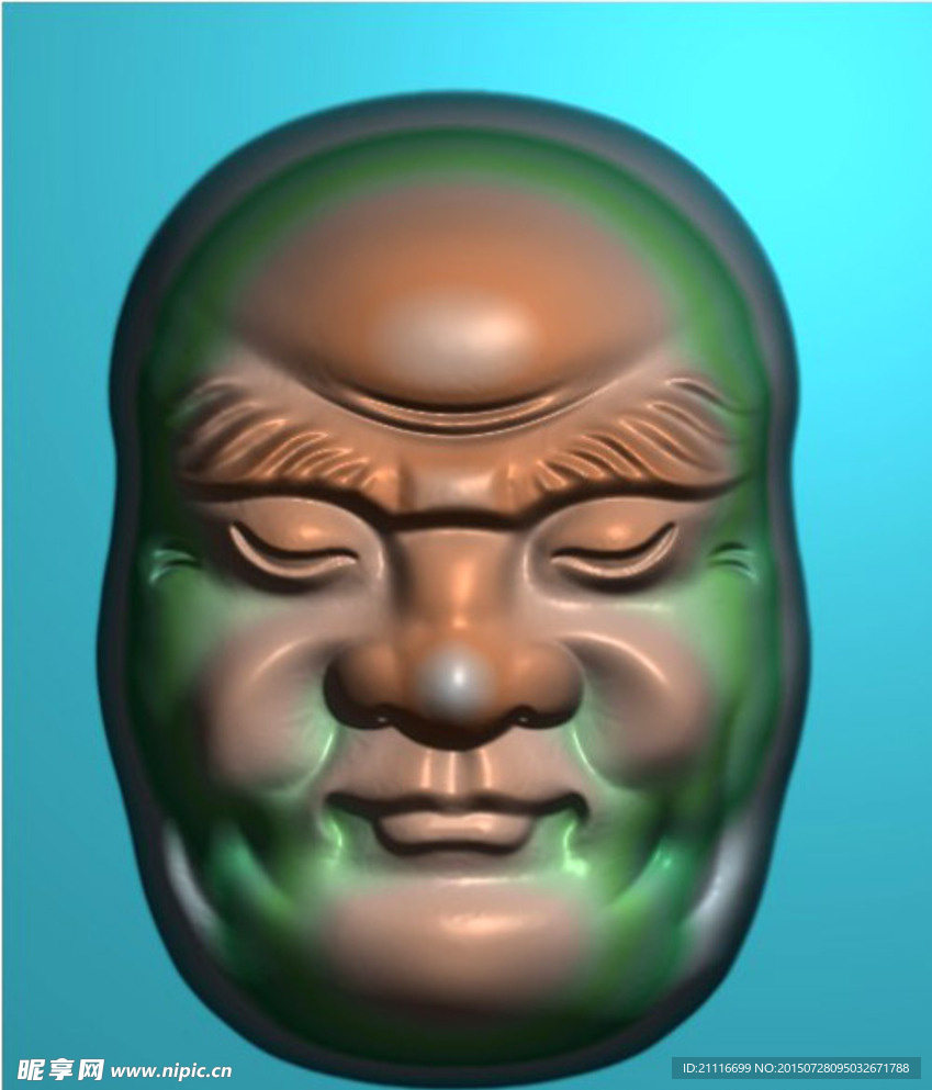 十八羅漢精雕圖