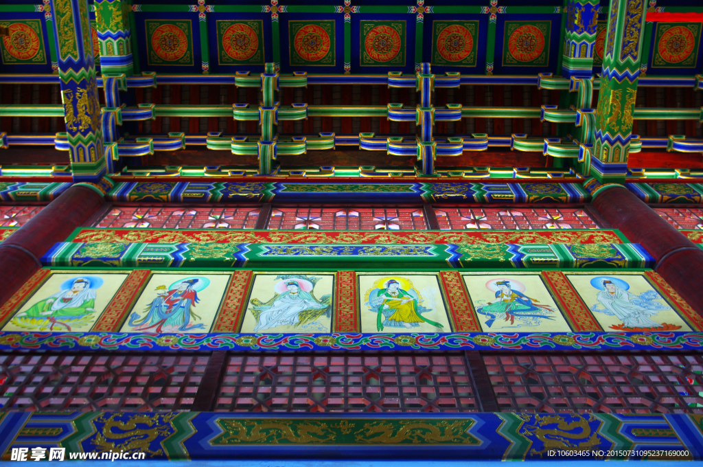 寺院建筑壁画