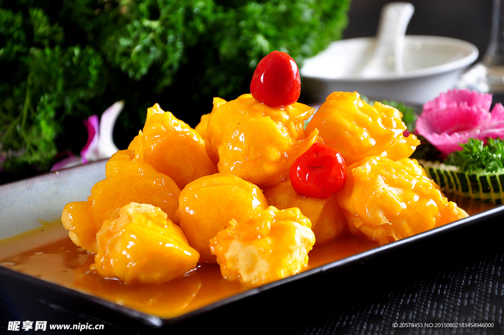 橙香豆腐