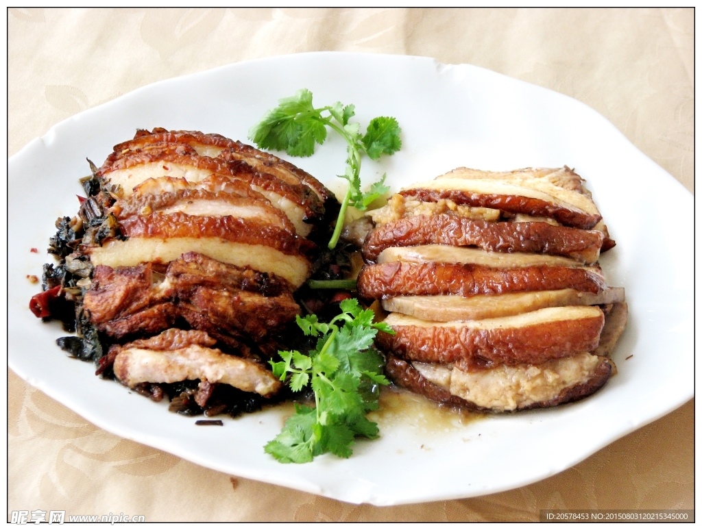 雙味扣肉