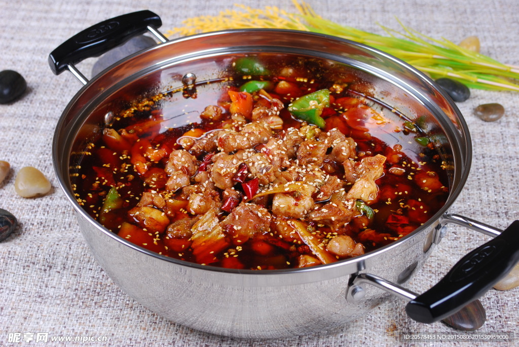干鍋兔肉