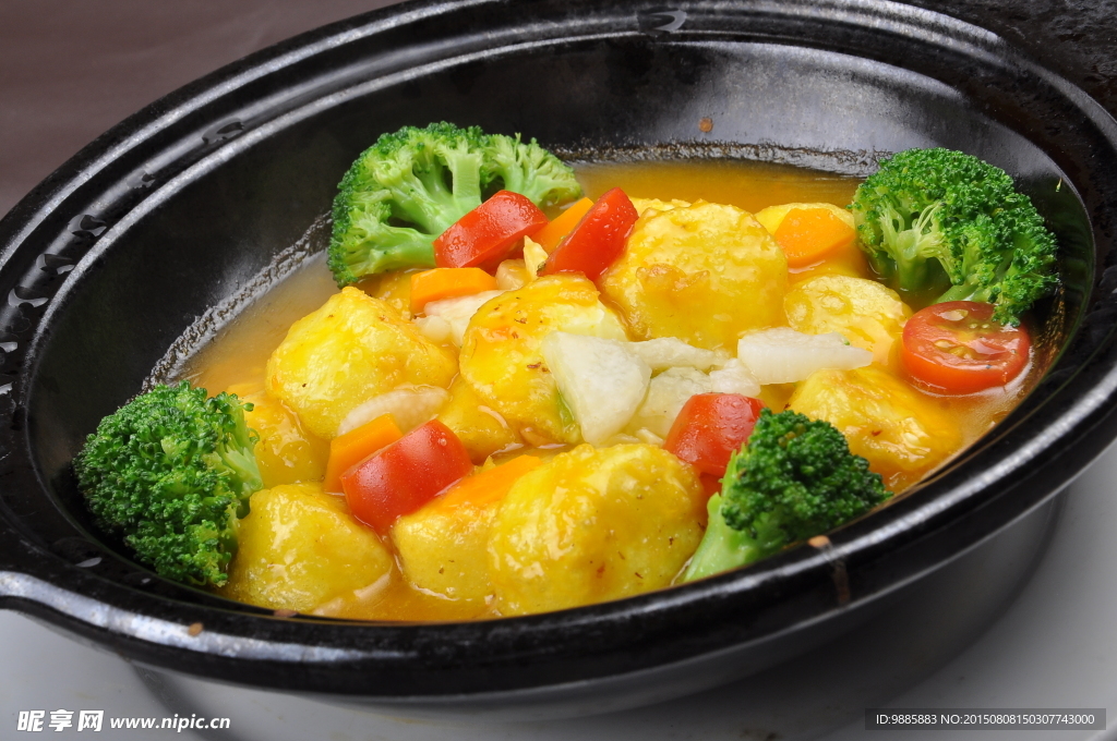 黃燜豆腐煲