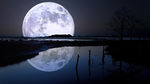 月亮风景图片