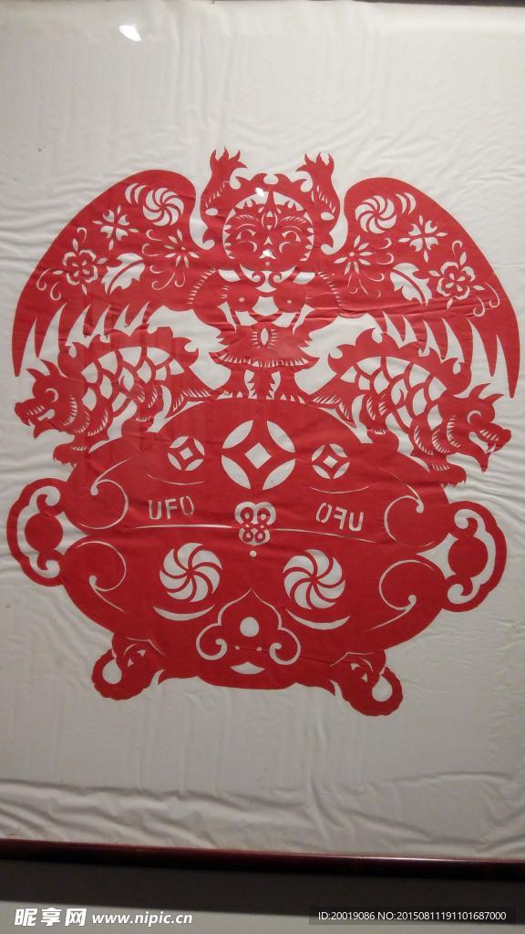 紅色剪紙