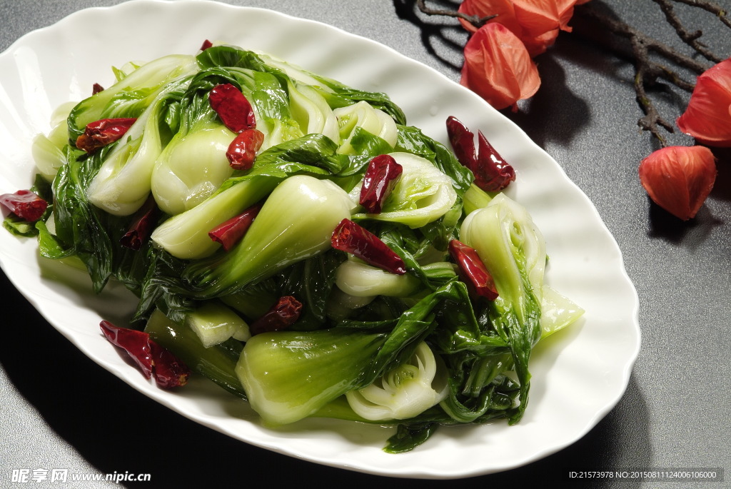 熗炒油菜
