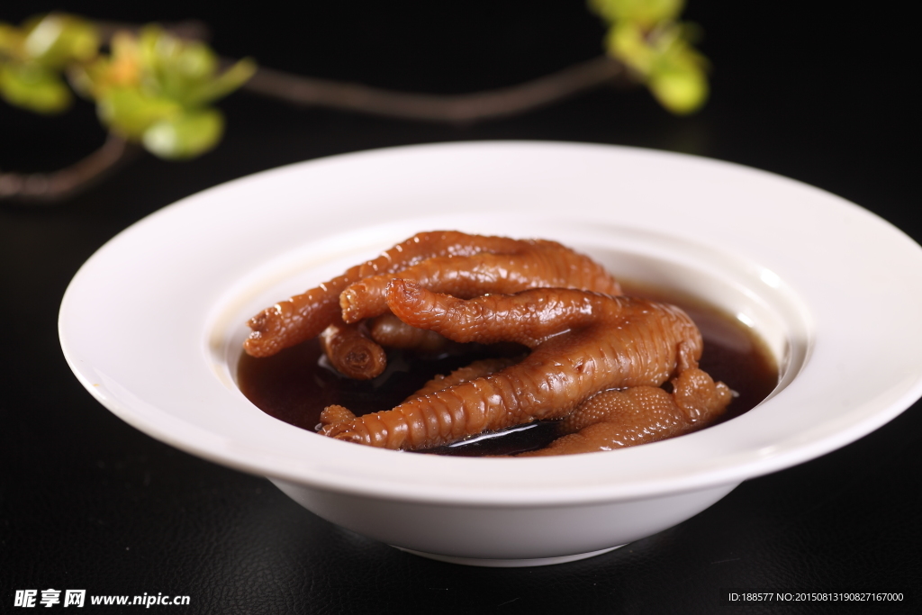 豉油皇雞爪