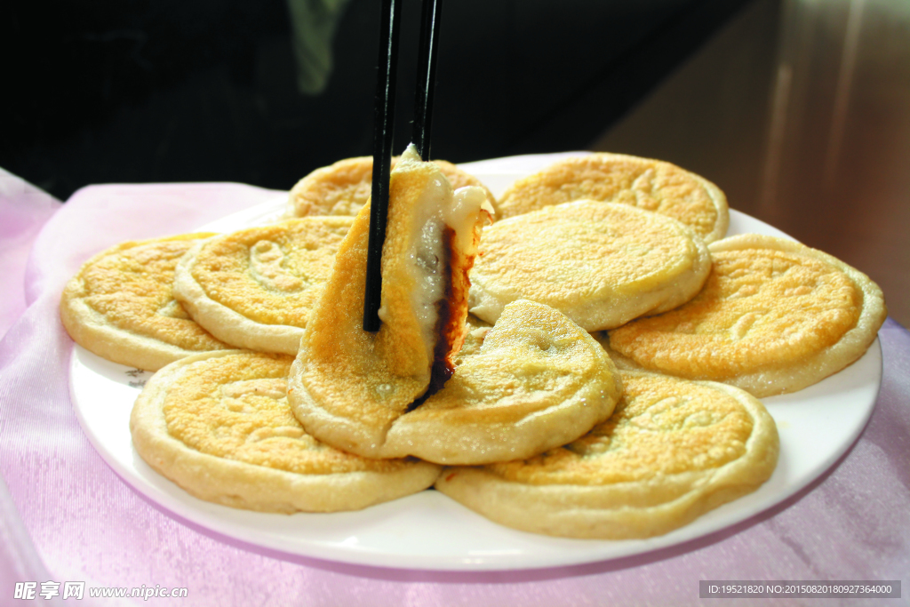 豆沙粘餅