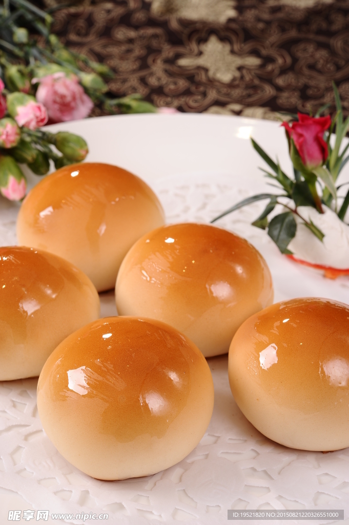 蜜汁餐包只