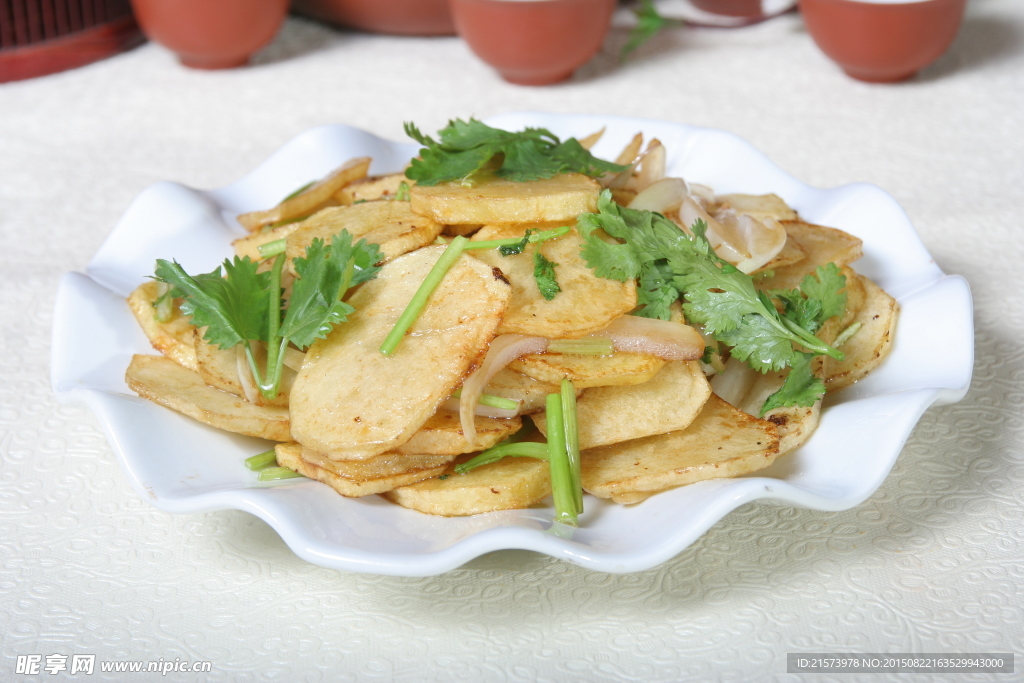 小炒土豆片