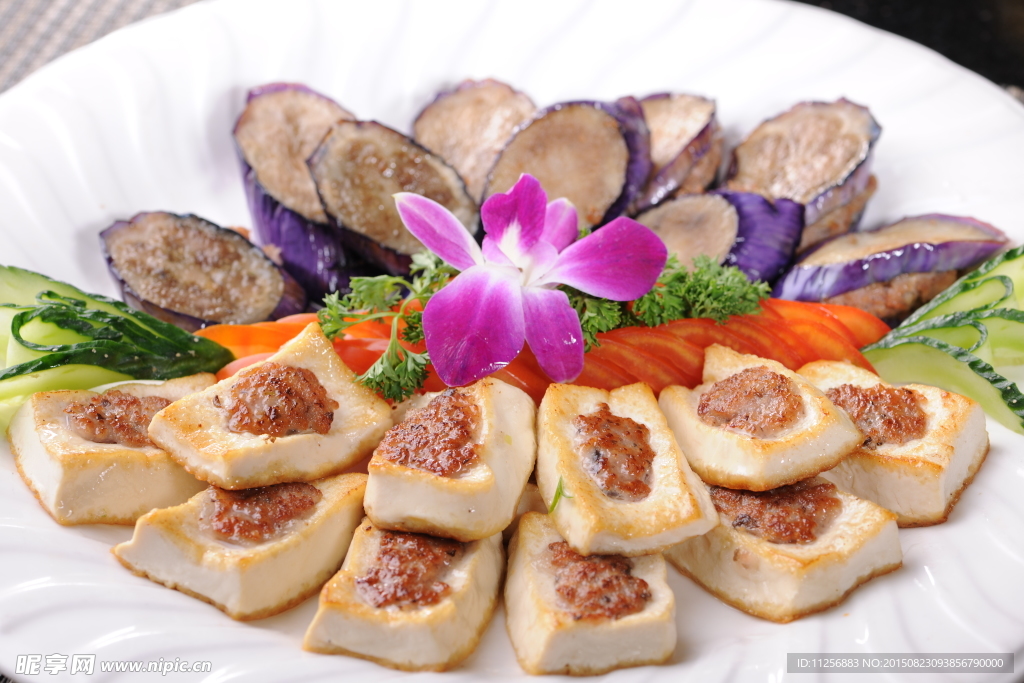 豆腐茄子餅