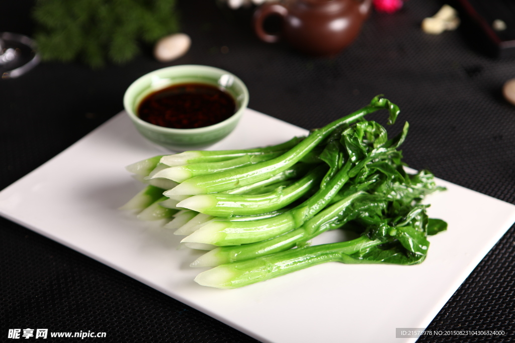 白灼廣東菜心