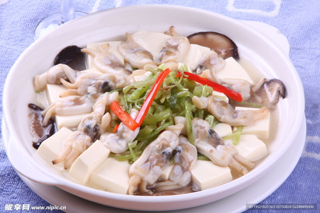 咸菜蟶子燴豆腐