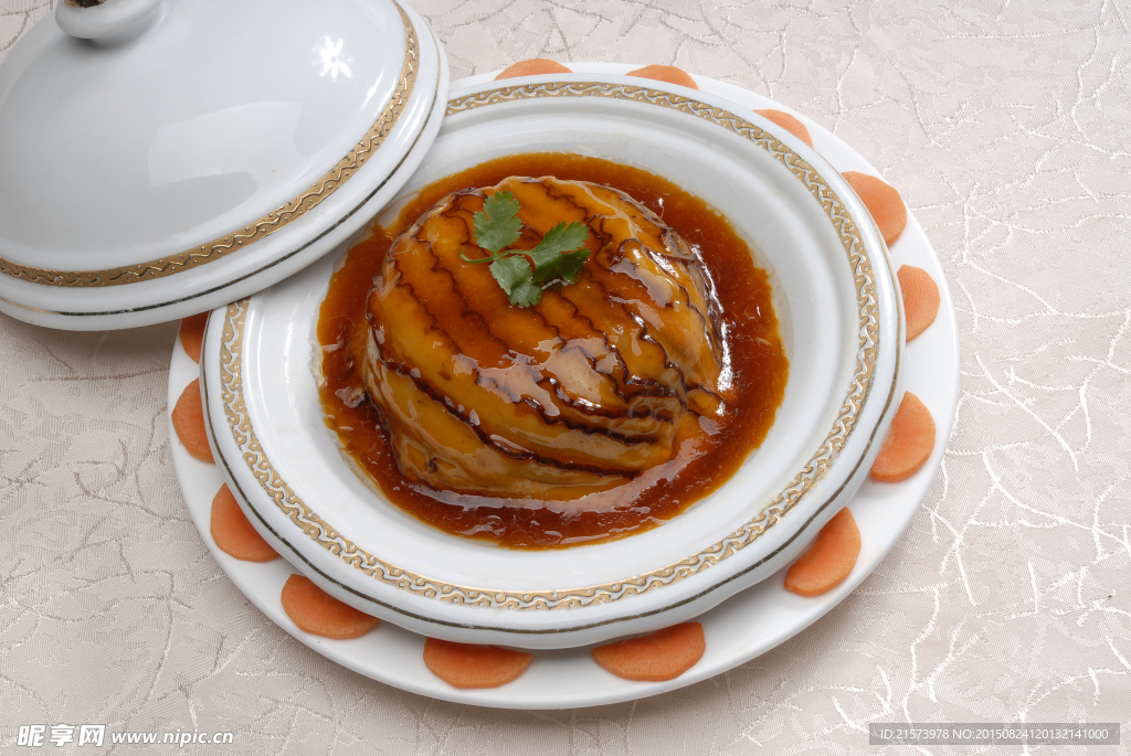 鮑汁蒸肉