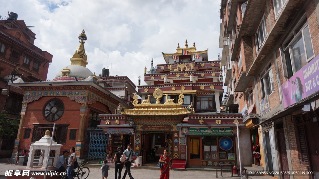 尼泊爾的寺廟