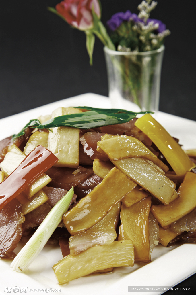 杏鮑菇風(fēng)吹肉