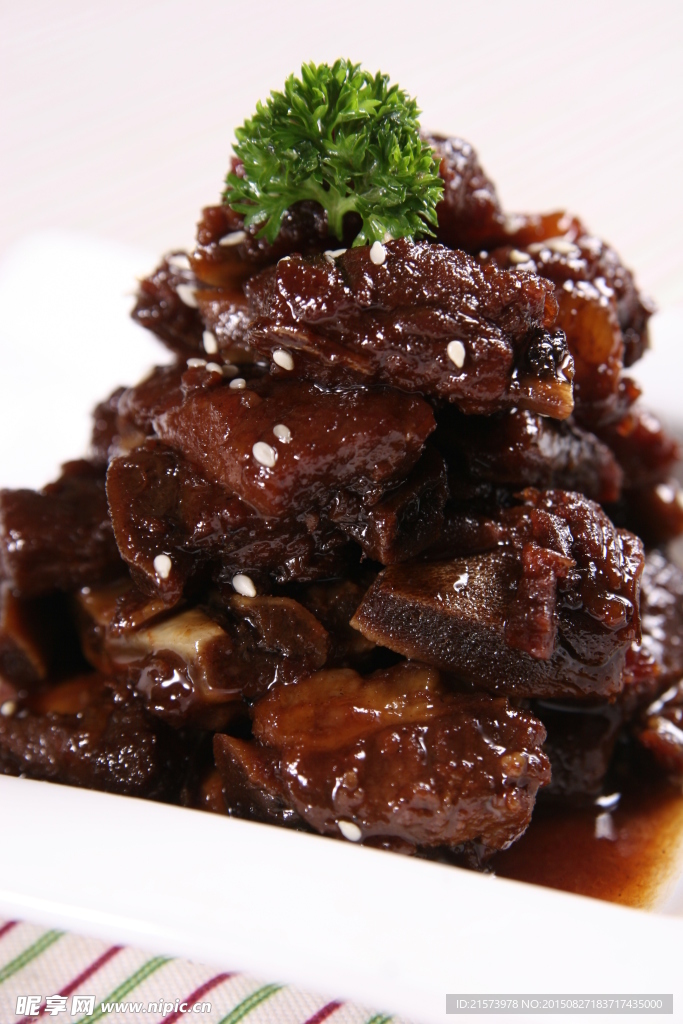 黑醋排骨