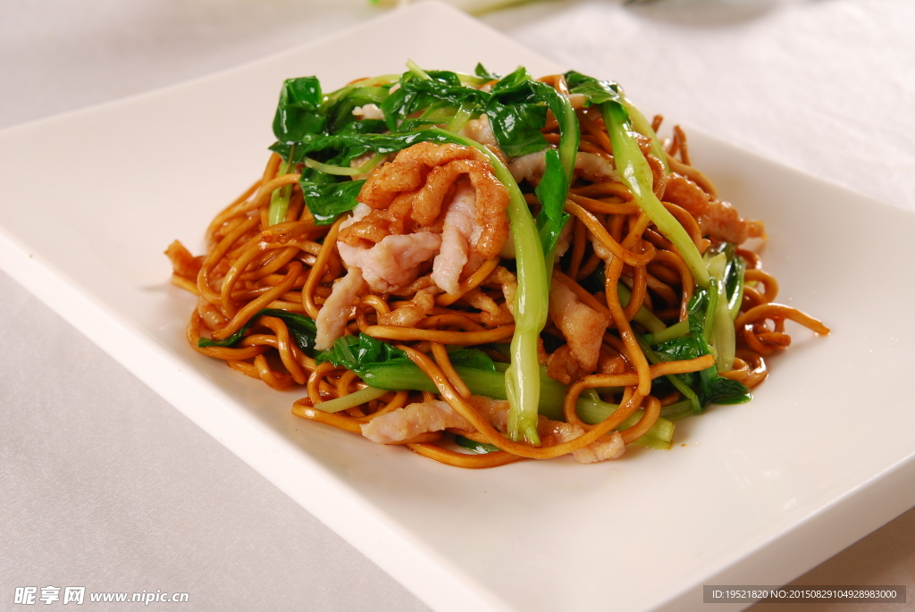上海肉絲炒面