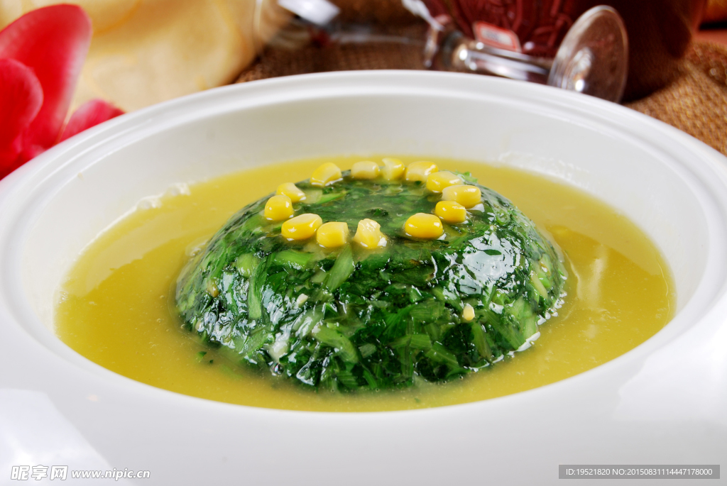 玉米青菜缽