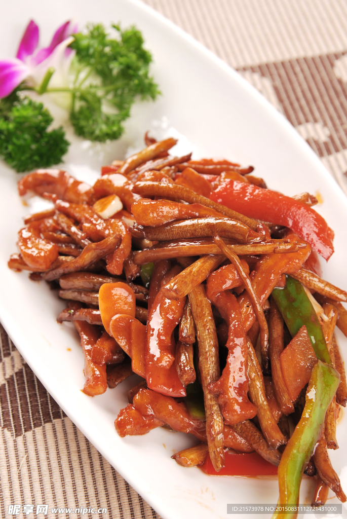 茶樹菇豬頸肉