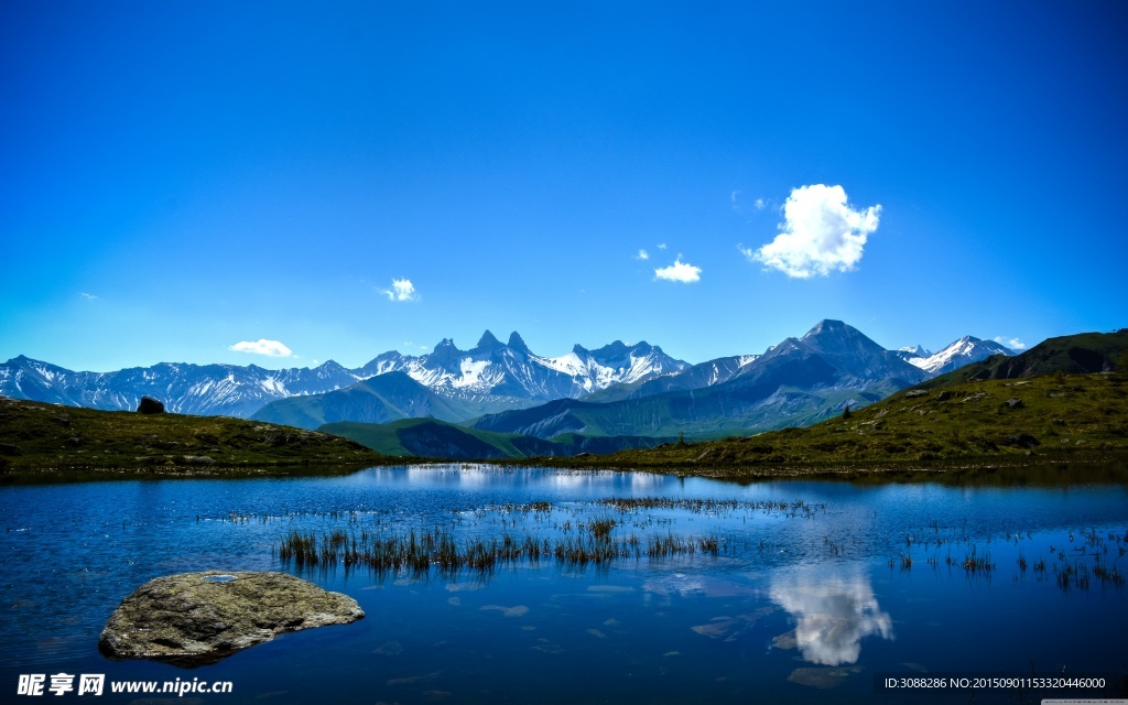 藍色風景