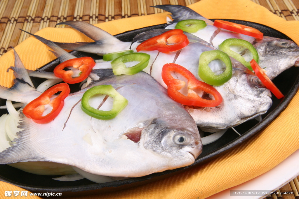 鐵板生煎鯧魚