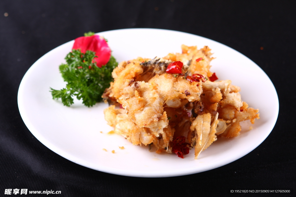椒鹽魚骨