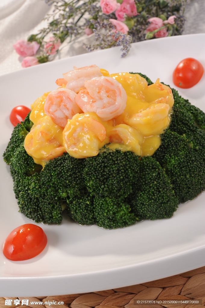 粟米汁焗蝦球