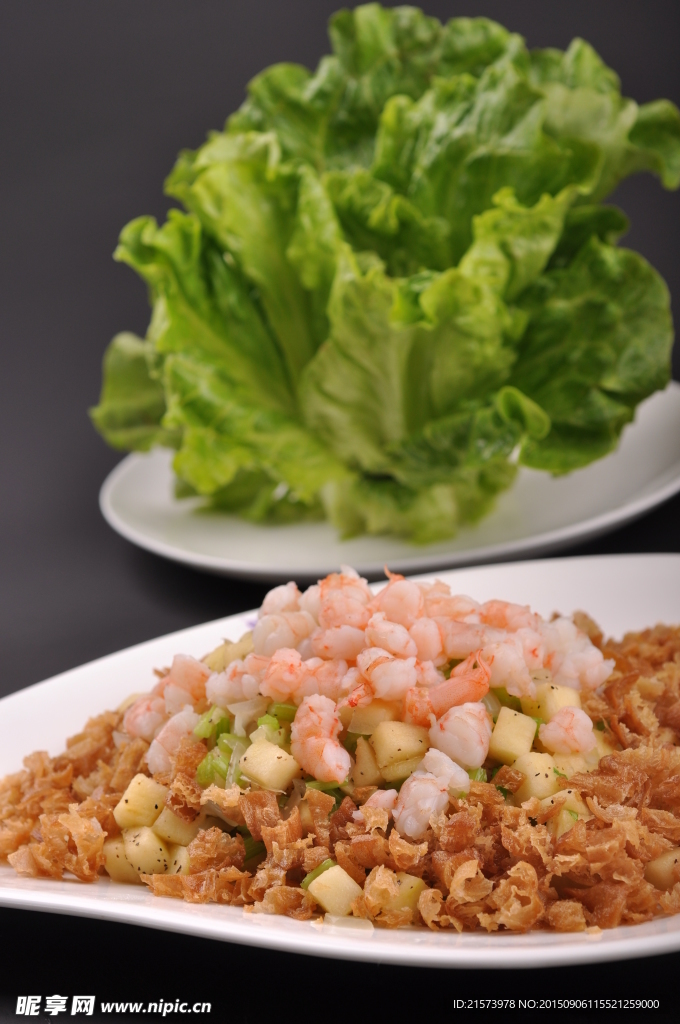 蘋(píng)果蝦松