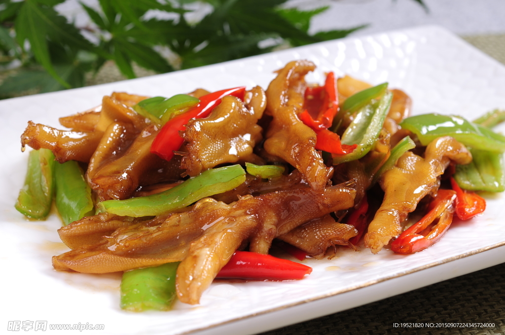 豆豉鴨掌