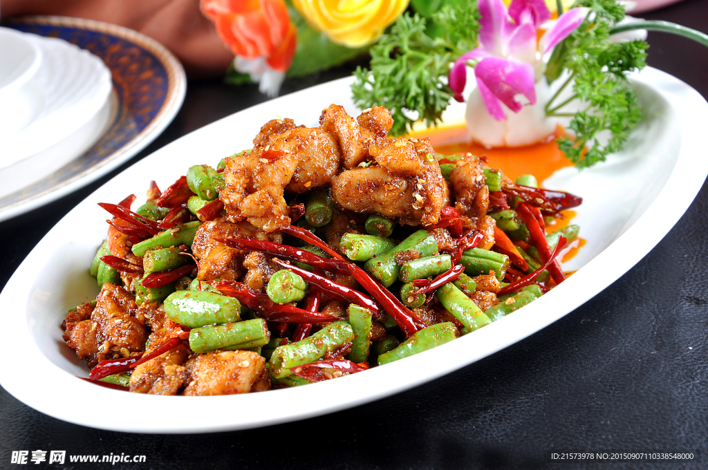 烤味雞丁