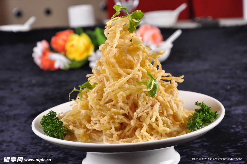 椒鹽金針菇