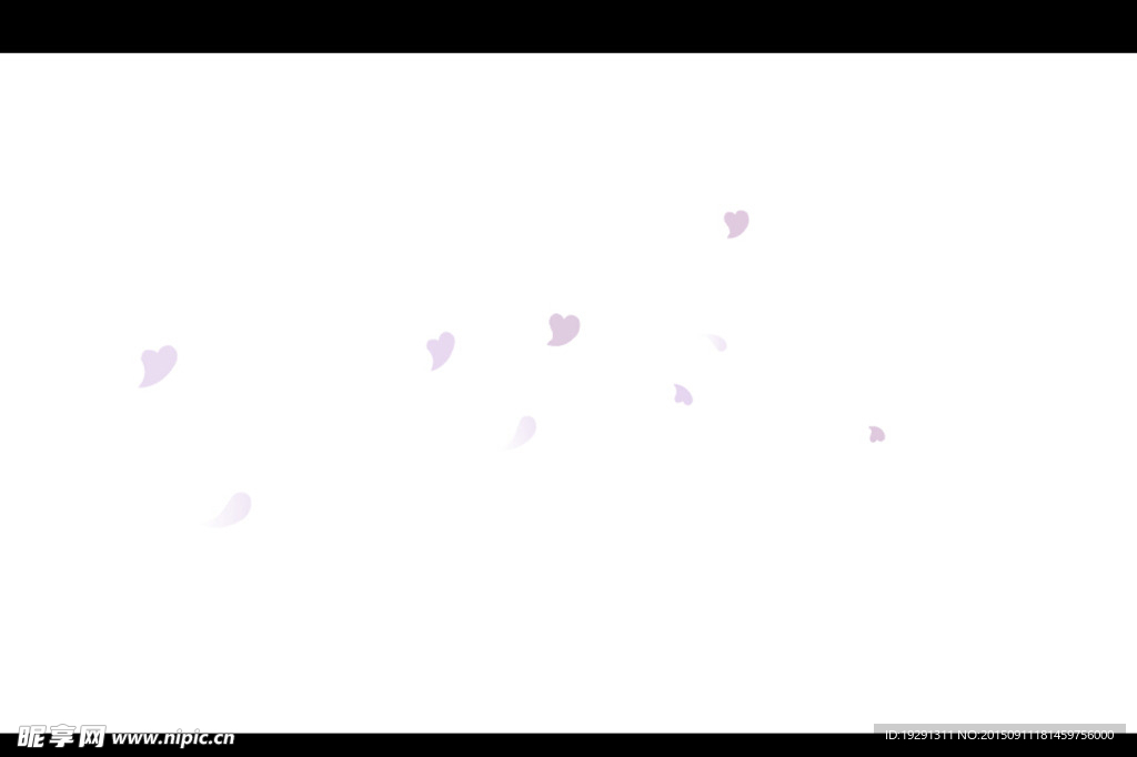 花瓣動態背景視頻