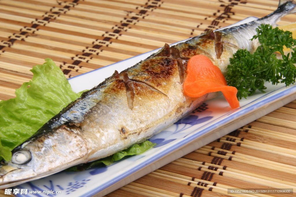 烤秋刀魚