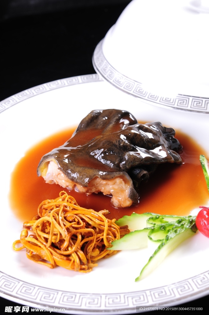 鮑汁扣魚掌