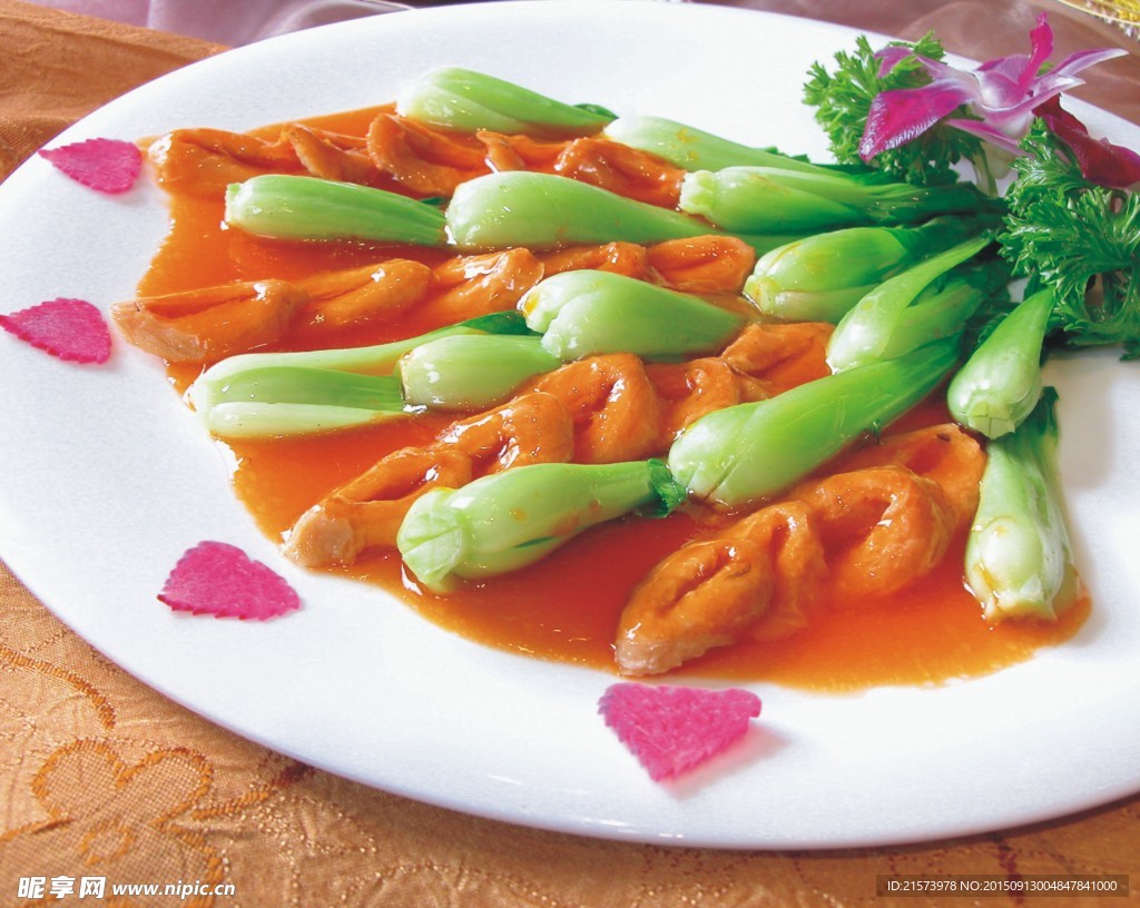 鮑汁金寶鮑仔青菜