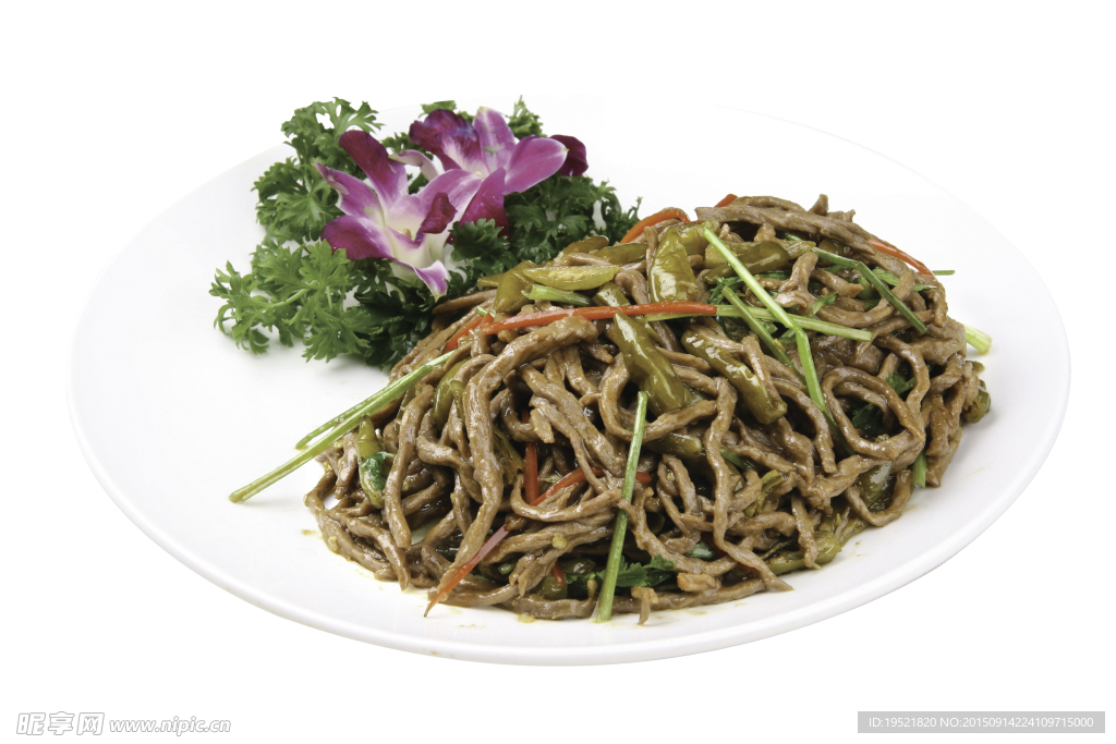 野山椒炒肉絲