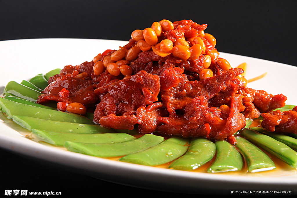 大漠風沙牛柳黃豆牛肉蜜豆